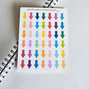 Arrow Planner Stickers - 42 Stickers