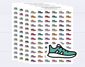 Sneaker Planner Stickers - 72 Stickers - Erin Condren Planner Stickers