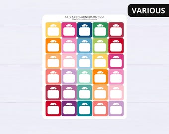 Weight Scale Tracker Stickers - 35 Stickers