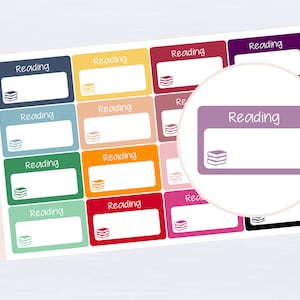 Lesefeld Planer Sticker - 16 Sticker