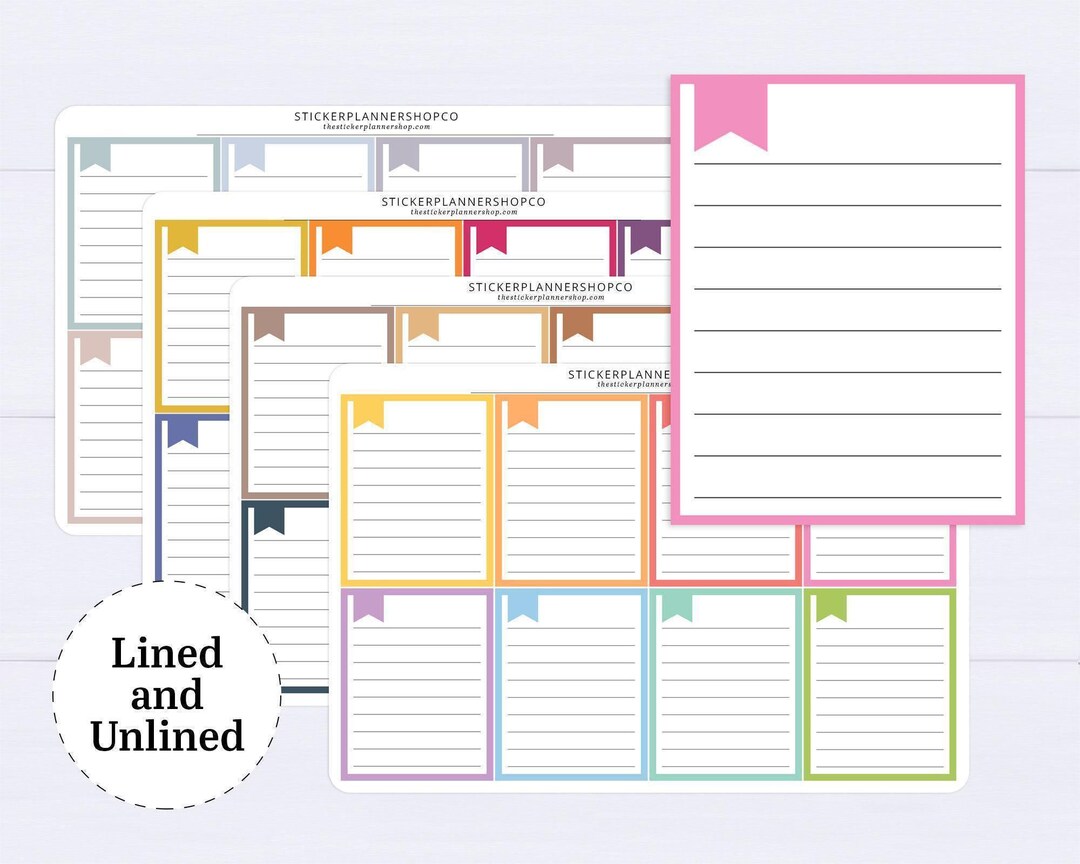 Full Lined Flag Box Stickers - Etsy