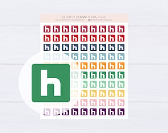 Hulu Icon Planner Stickers - 90 Stickers