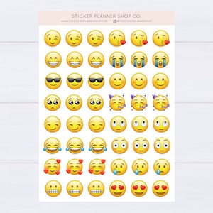 Naklejki Emoji - 48 naklejek