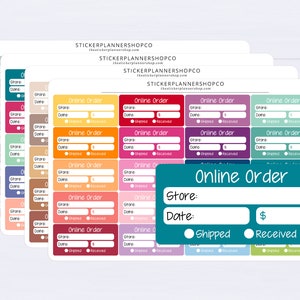 Adesivi per il monitoraggio degli ordini online - 20 adesivi