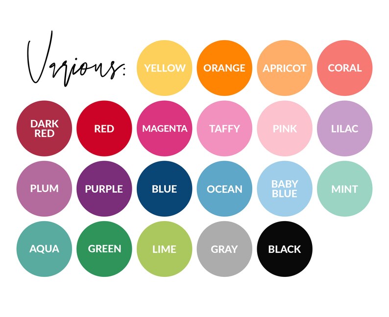 Custom Word Sticker Custom Text Personalized Labels for Etsy