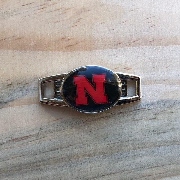 Nebraska CornHuskers Officially Licensed Shoelace Charm