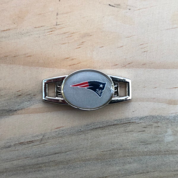 New England Patriots Officially Licensed Shoelace Charm