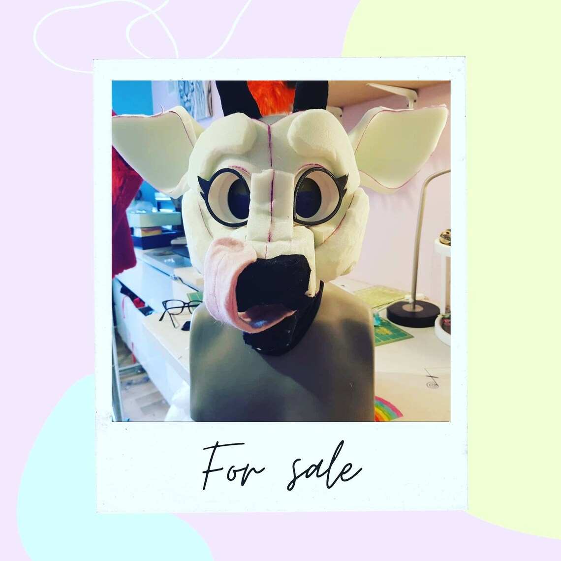 Fursuit foam deer head base Etsy