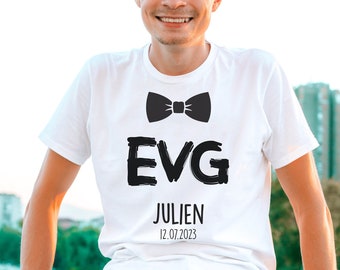 T-shirt EVG / Tee shirt EVG / tshirt evjf / teeshirt evjf / teeshirt personnalisé EVG / tshirt personnalisé evg / équipe du marié