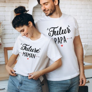 Future mom T-shirt / Future dad T-shirt / Pregnancy announcement