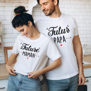 Tee shirt annonce grossesse papa store