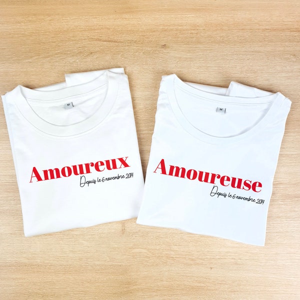 Camiseta de enamorados / camiseta de pareja / Regalo de San Valentín