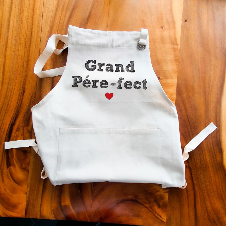 Personalized Papi apron, grandpa-fect apron image 2
