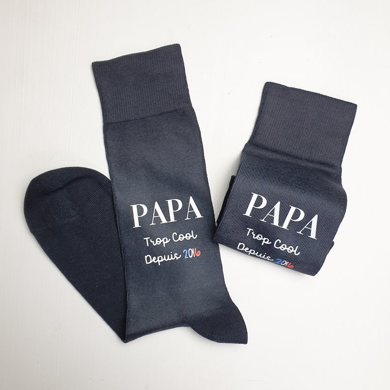 Personalized sock with your text and logo image 4