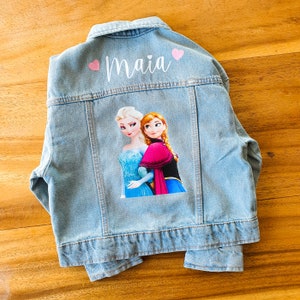 Veste en Jean enfant à personnaliser / Veste enfant personnalisé / Veste personnalisé avec votre image image 9