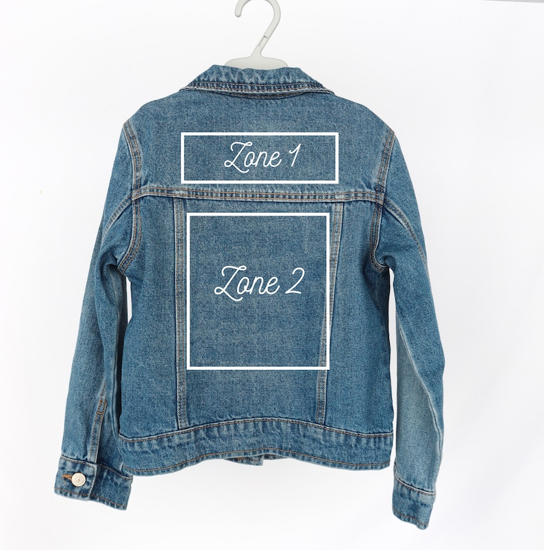 Veste en Jean enfant personnalisé / Veste enfant personnalisé/ Veste le Roi Lion / Veste personnalisé avec votre image image 4