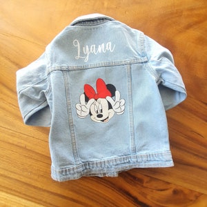 Veste en Jean enfant à personnaliser / Veste enfant personnalisé / Veste personnalisé avec votre image image 6