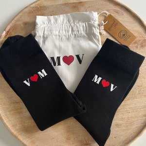 Personalized sock with your text and logo image 8