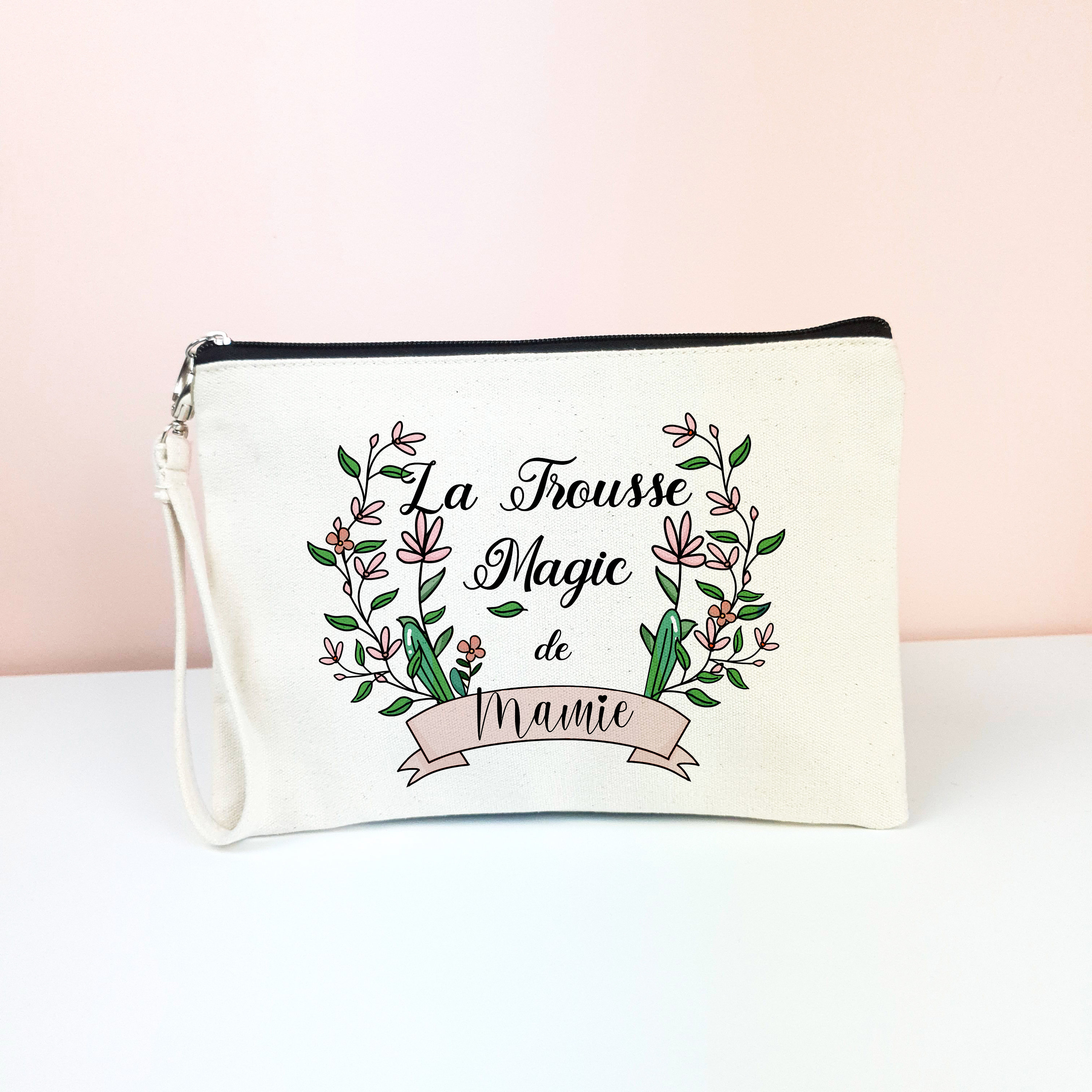 Cadeau Mamie Pochette personnalis e Pochette a fermeture