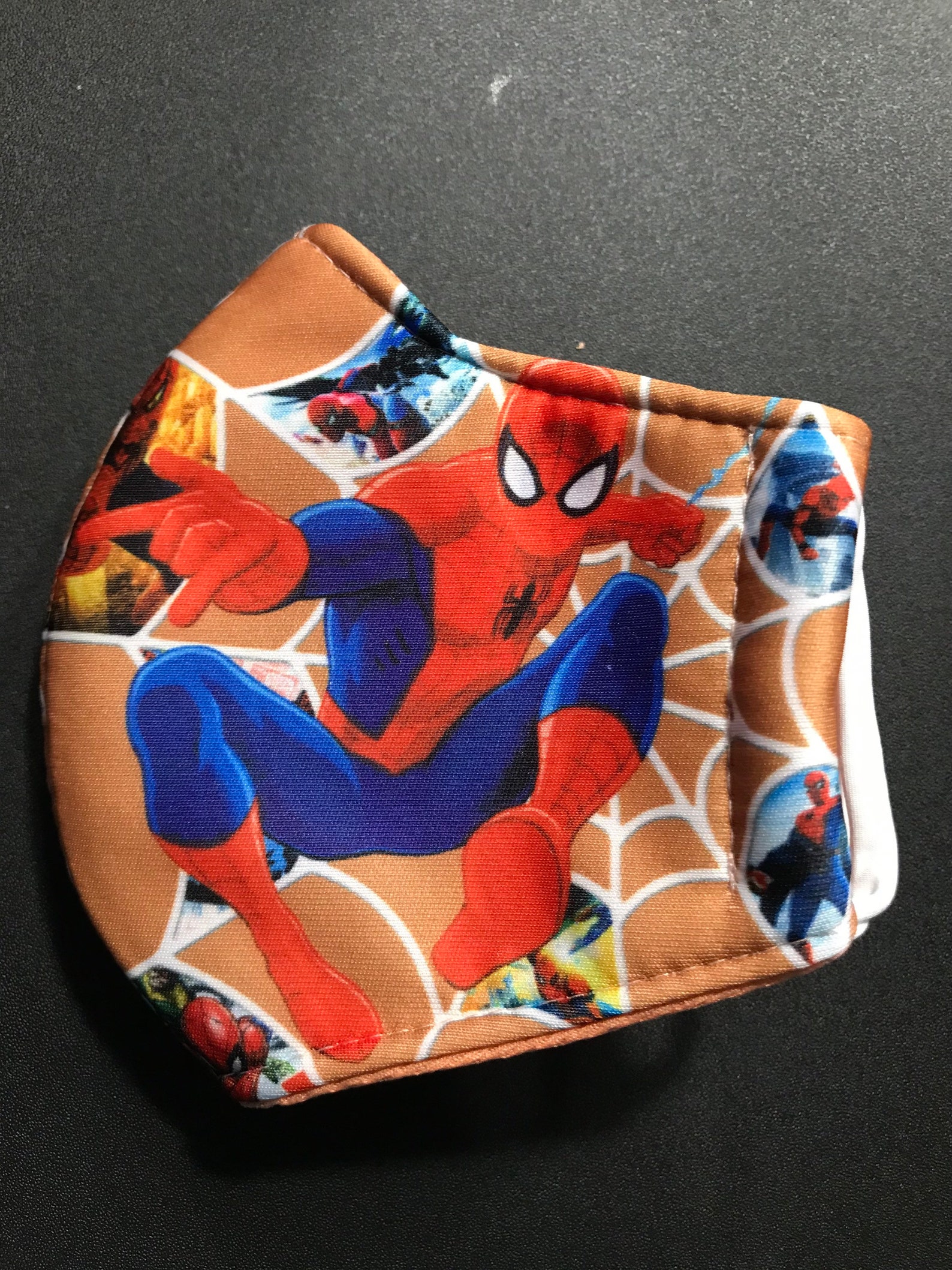 Kids Spider Man Face Mask Fabric Face Mask Machine Washable & | Etsy