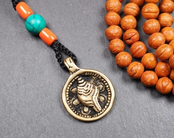 チベット仏教のお守りペンダント - Etsy 日本