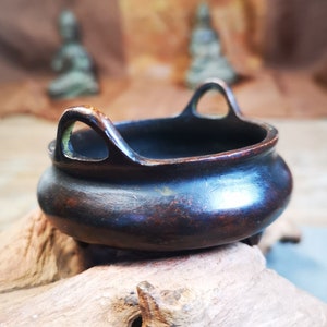 Gandhanra Vintage Chinese Censer,Amphora Incense Burner,for Incense and Offering
