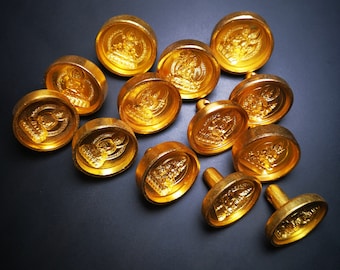 Gandhanra Tibetan Buddha Statue Tsa Tsa Mold,Copper Mould For Making Clay Buddha Statue, DIY Tsha Tsha Statue