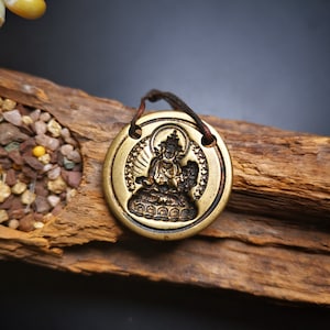 Gandhanra Old Tibetan Buddha Statue Tsa Tsa Mold Amulet,White Tara,Copper Mould For Making Clay Buddha Statue, DIY Tsha Tsha Statue,Pendant
