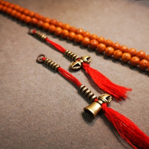 Gandhanra Handmade Tibetan Buddhist Mala Counters,Prayer Bead Counters,with Dorje and Vajra  Pendant,Made of Brass