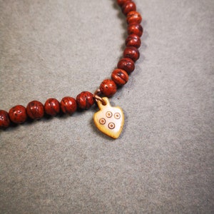 Yak Bone Carved Mantra Dot Mala Pendant,Bead Counter Clip, Prayer Bead Accessories,Gandhanra Tibetan Amulet