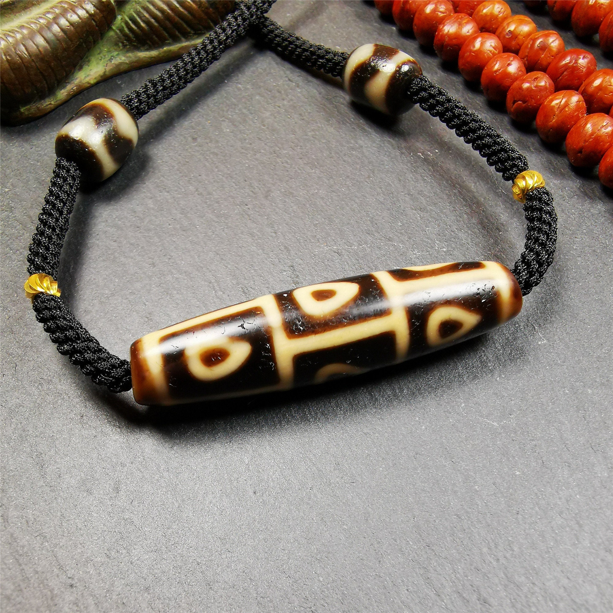 【a-70】　Old new Tibetan style necklace Vintage Tibetan Necklace – World Woven