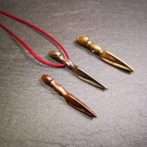 Gandhanra Handmade Tibetan Amulet ,Kila(Dorje Phurba) Pendant, Trantic Buddhism Ritual Implement