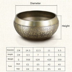 Gandhanra Classical Handcrafted Tibetan Singing Bowl With - Etsy