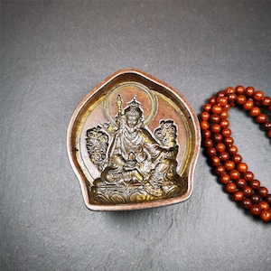 Guru Rinpoche Tsa Tsa Mold,9cm Padmasambhava Mould,Gandhanra Handmade Tibetan Buddha Tsha Tsha Mould Statue For Making Clay Statue