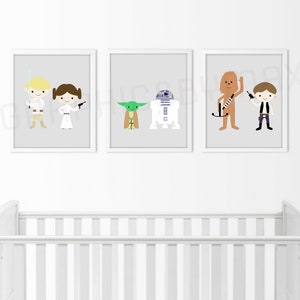Star Wars Nursery Wall Art