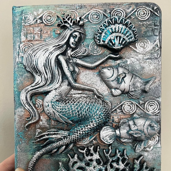 Mermaid Mixed Media Notebook