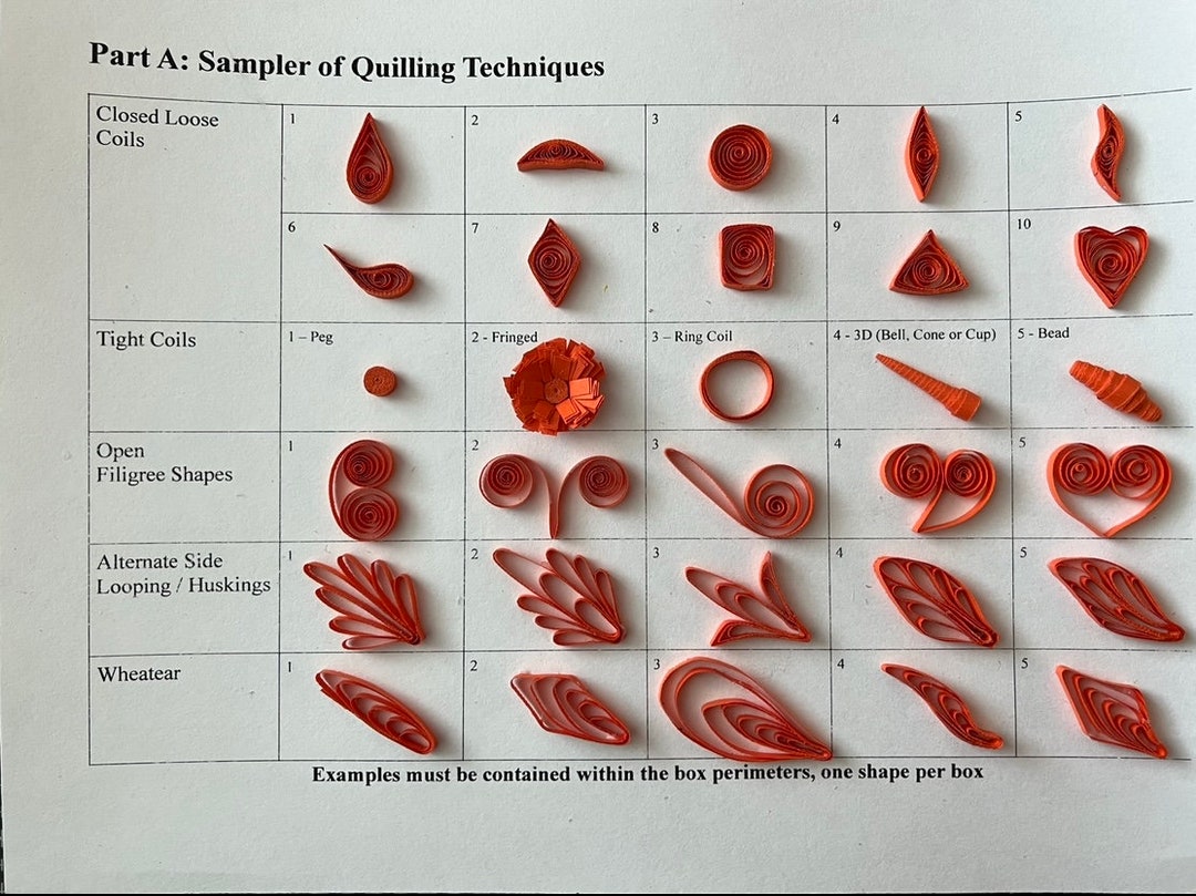 Paper Quilling on Zoom Etsy