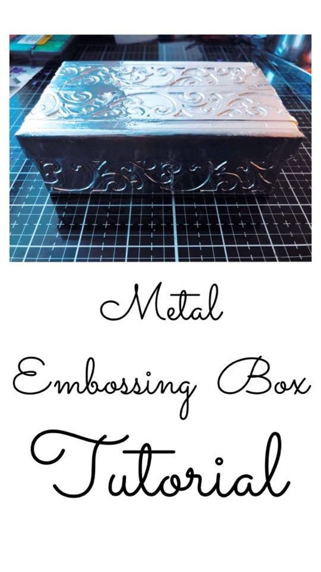 Metal Embossing Box Tutorial - Etsy