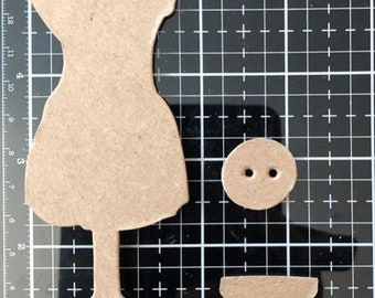 Sewing Room Die Cut Out, Cardstock