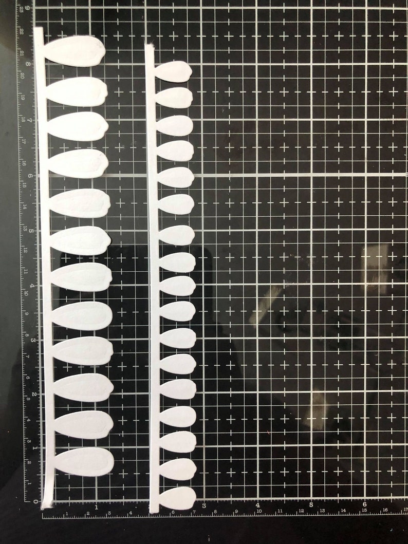 Paper Flowers Quilling Strips, Flower Petals Die Cuts, Cardstock Etsy Canada