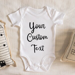 Custom Baby Name Onesie, Baby New Arrival, Announcement Onesie, Newborn Baby Onesie, Surprise Baby Arrival, Baby Shower, Baby reveal