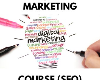 Masterkurs i digital marknadsföring - SEO, sökordsanalys, webbplatsoptimering - Omfattande onlinehandledning för nybörjare