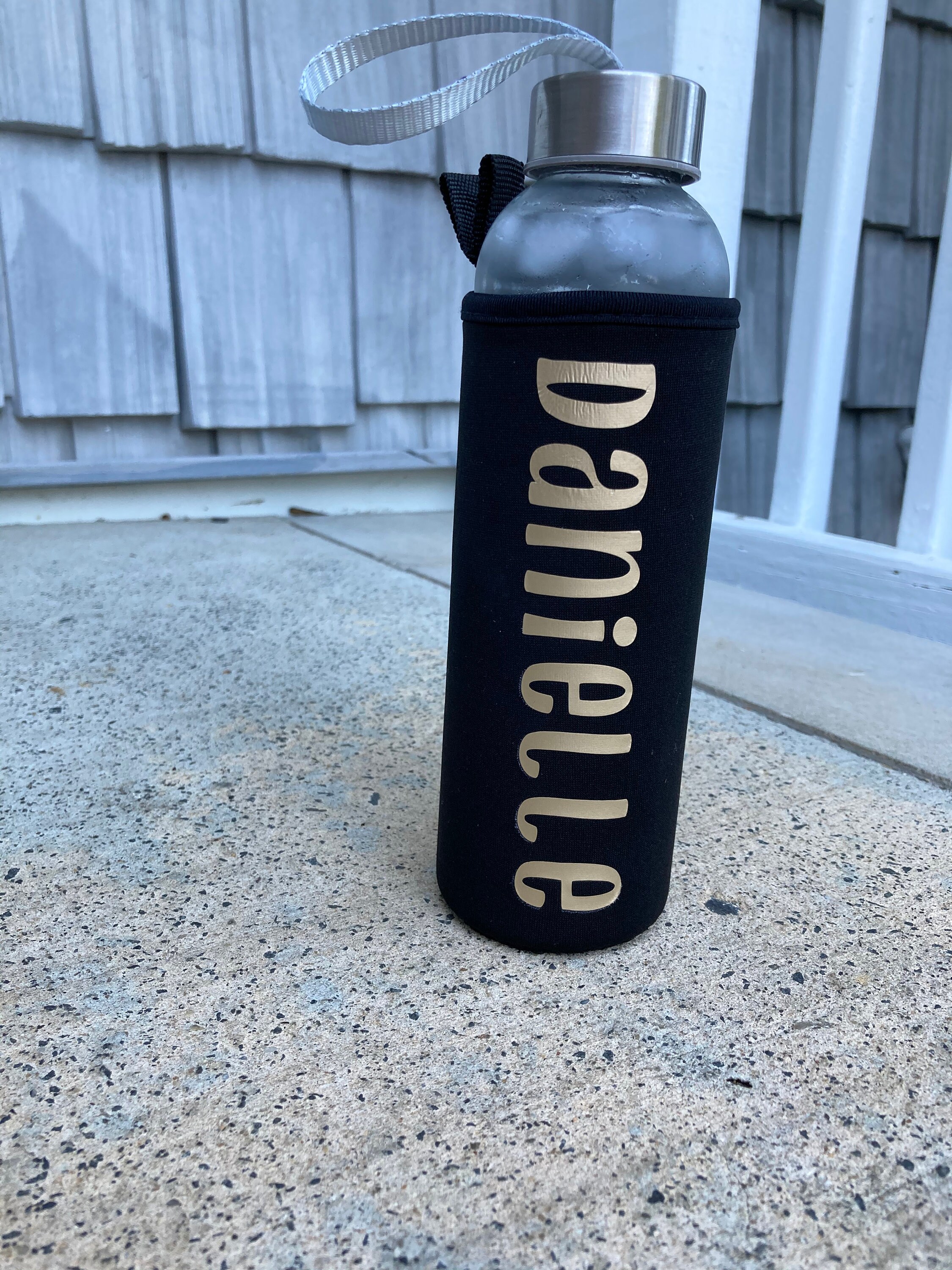 Drink Your Dog Gone Water Motivational Water Bottle with Etsy