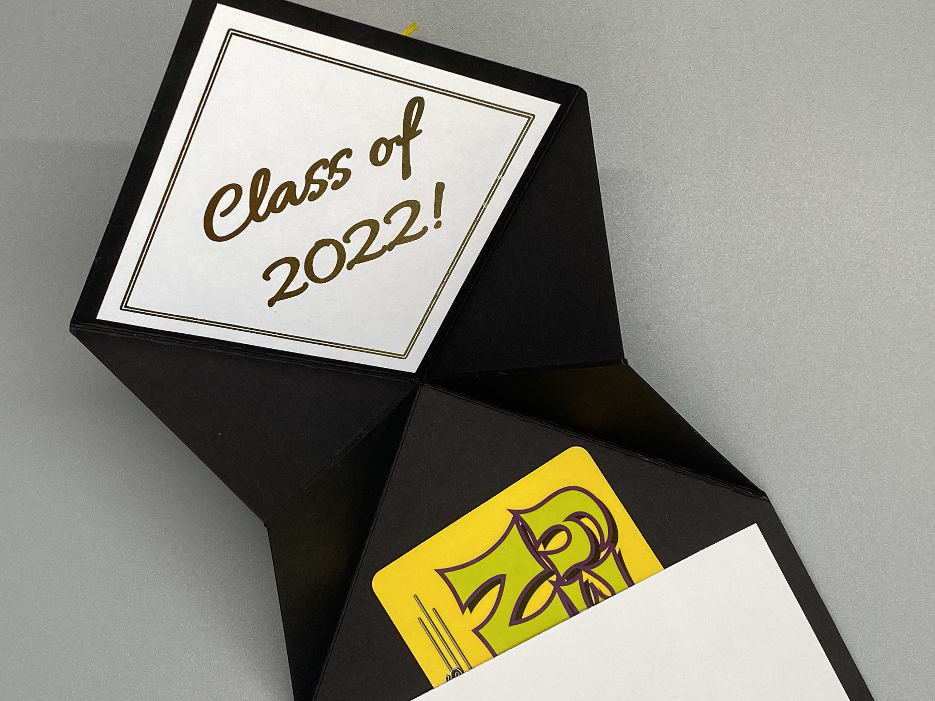 Graduation Cap Card With Gift Card Pocket, Class of 2026 ...