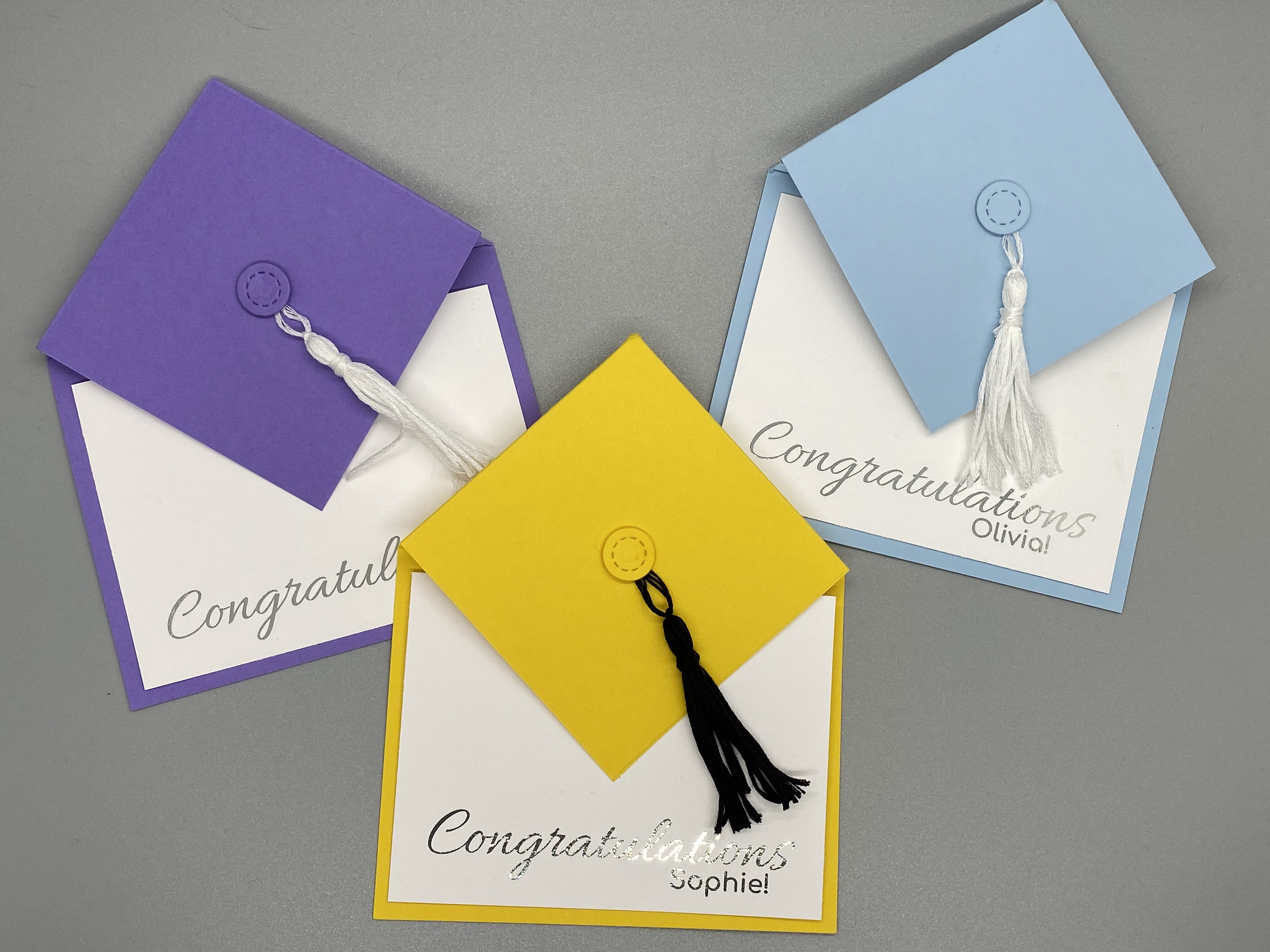 Personalized Graduation Cap Card With Giftcard Pocket, Class of 2026 - Etsy