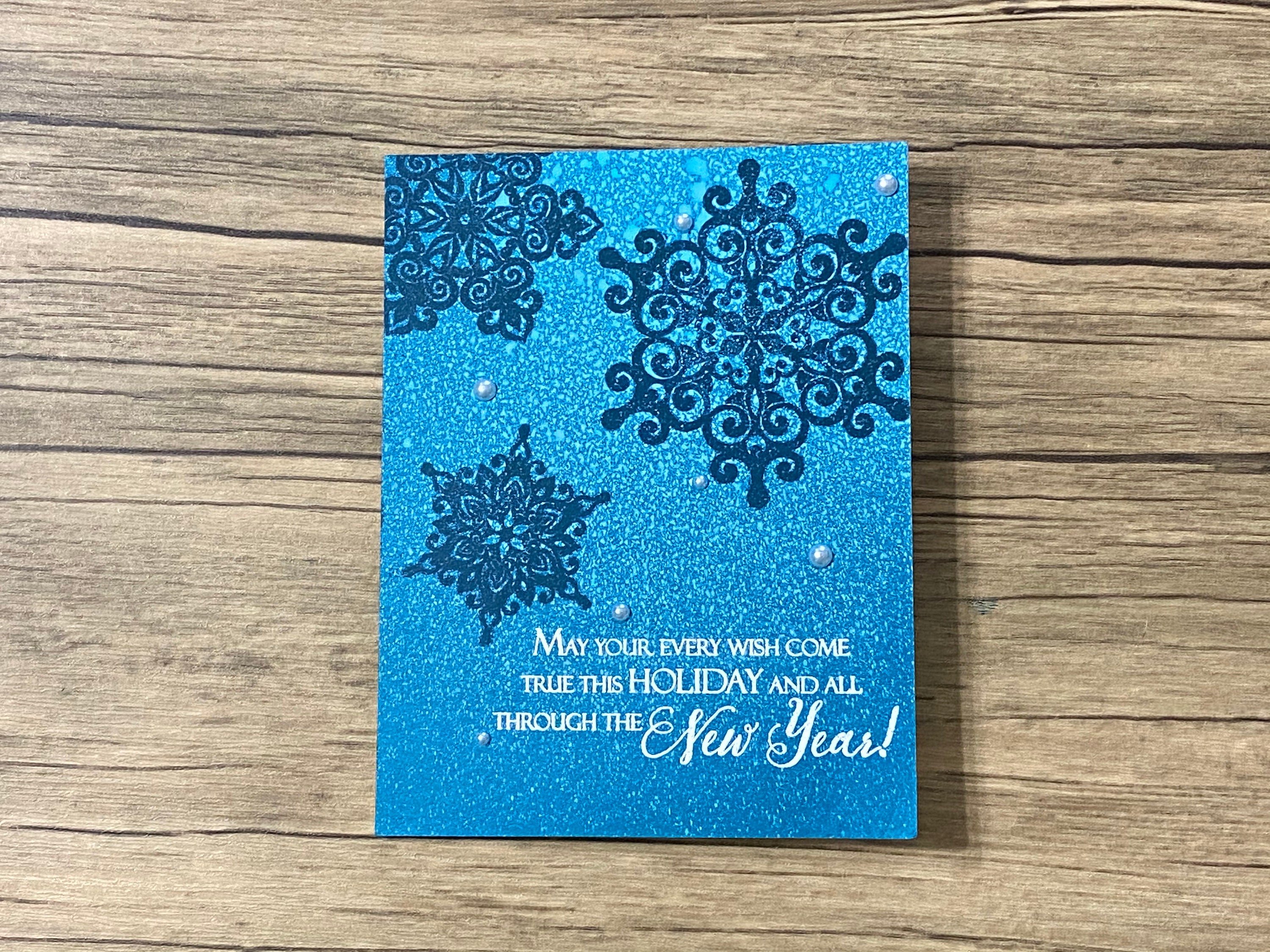Christmas Card Snowflake 