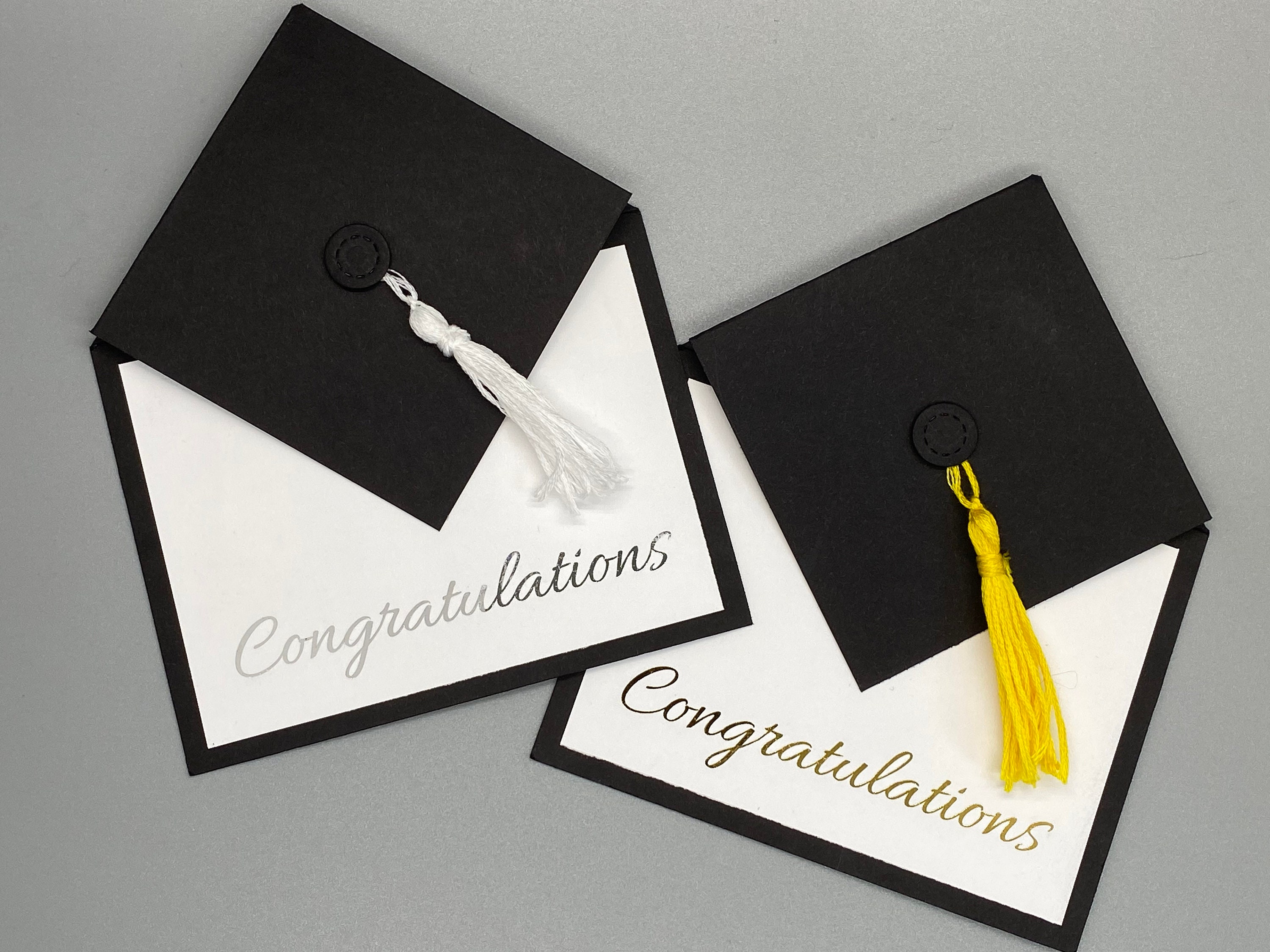 Graduation Cap Card with Gift Card Pocket, Class of 2026 Congratulations Notecard