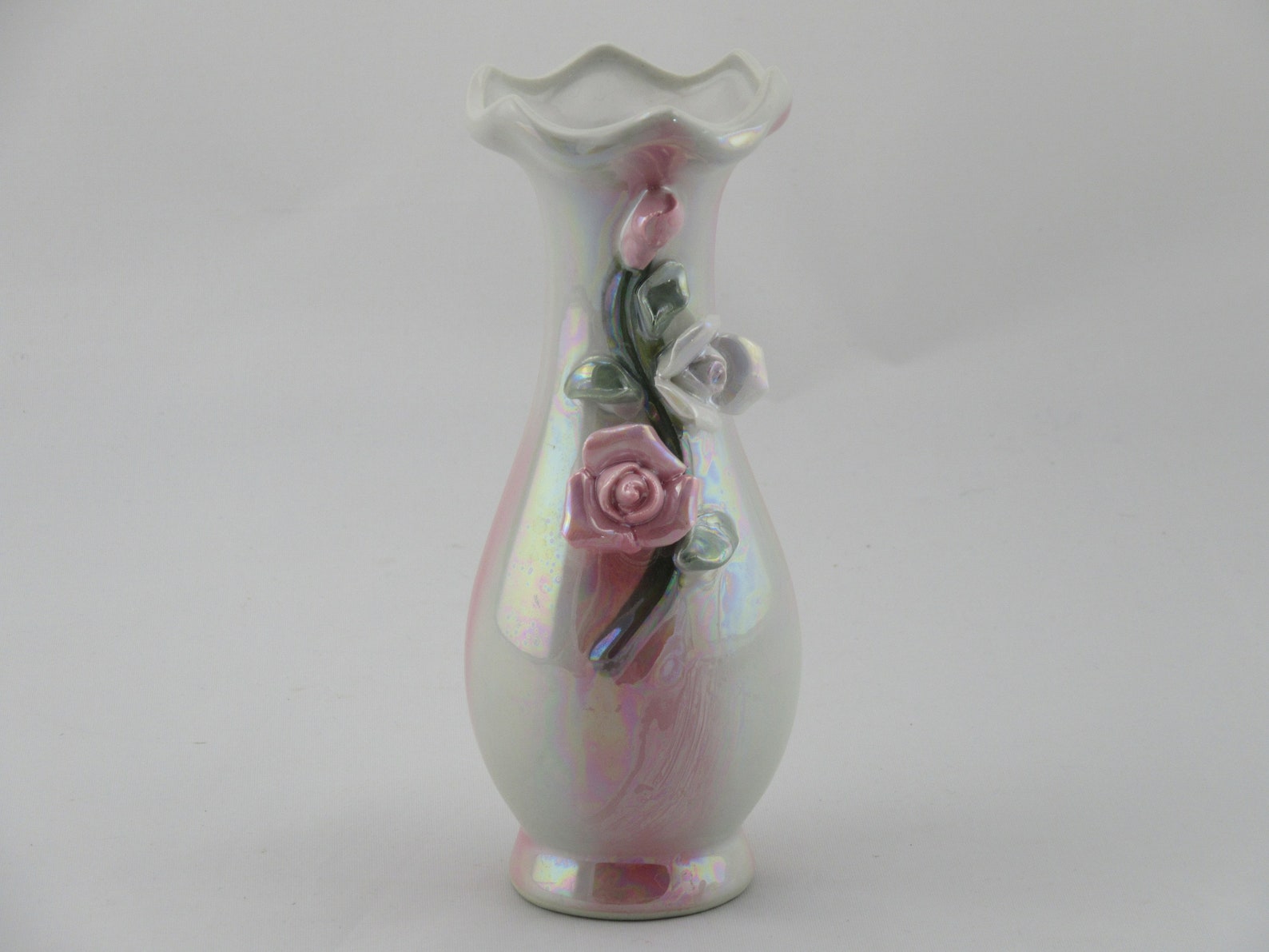 Vintage vase floral decoration ceramic vase small vase with Etsy