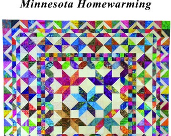 Minnesota Homewarming Quilt Pattern PDF Download Nickel Quilt By Pat Speth