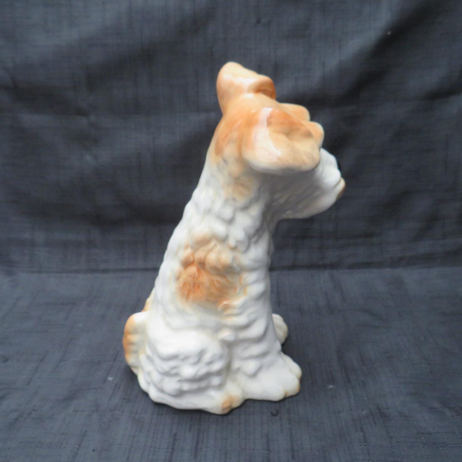 Vintage Sylvac Art Deco Decorative Pottery Terrier Dog 1379